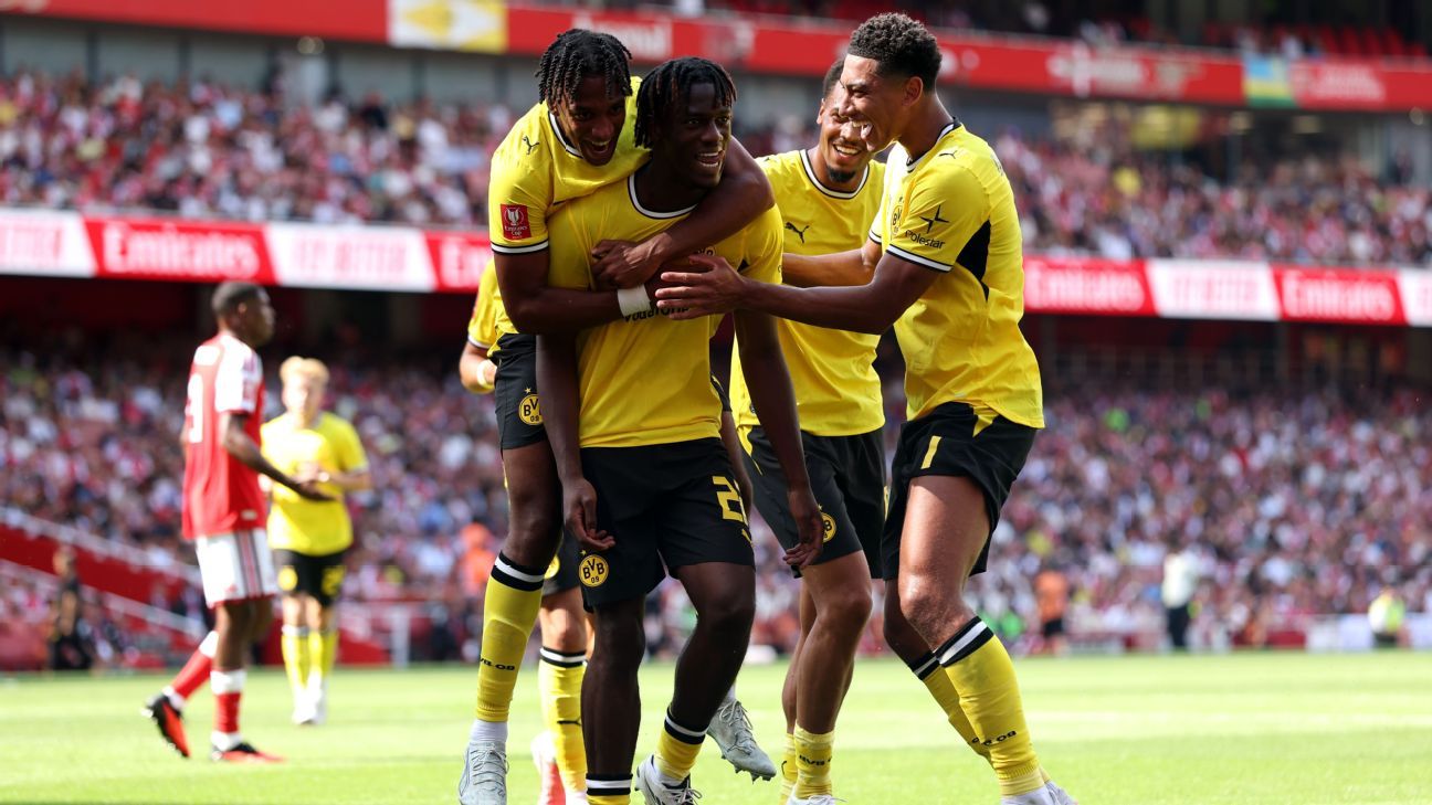 Arsenal slip to 2nd straight defeat to Dortmund