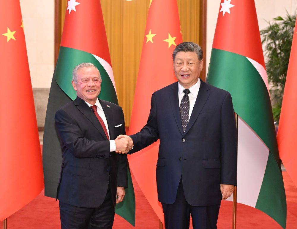 新华图讯丨习近平同约旦国王阿卜杜拉二世会谈