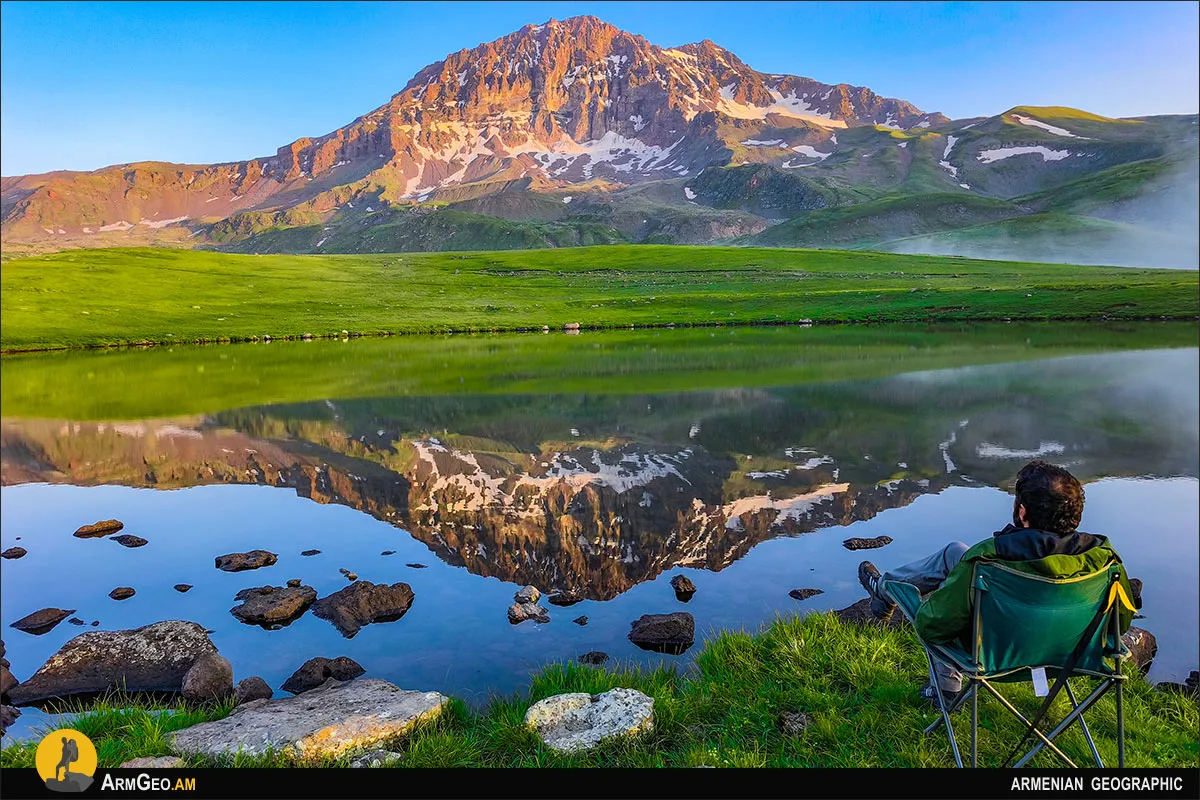 Ռապի լճից Հյուսիսային Արագած