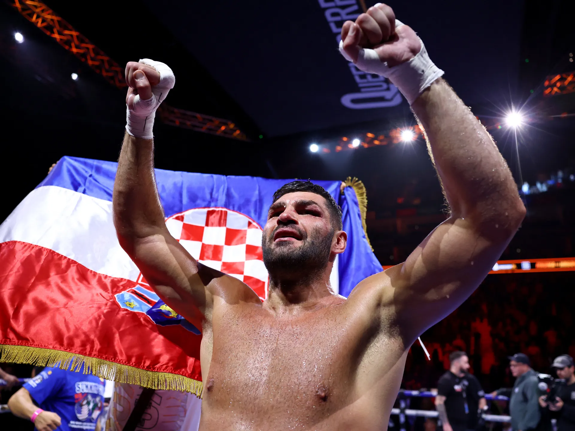 Hrgovic wins IBF world heavyweight boxing title as Itauma hospitalised