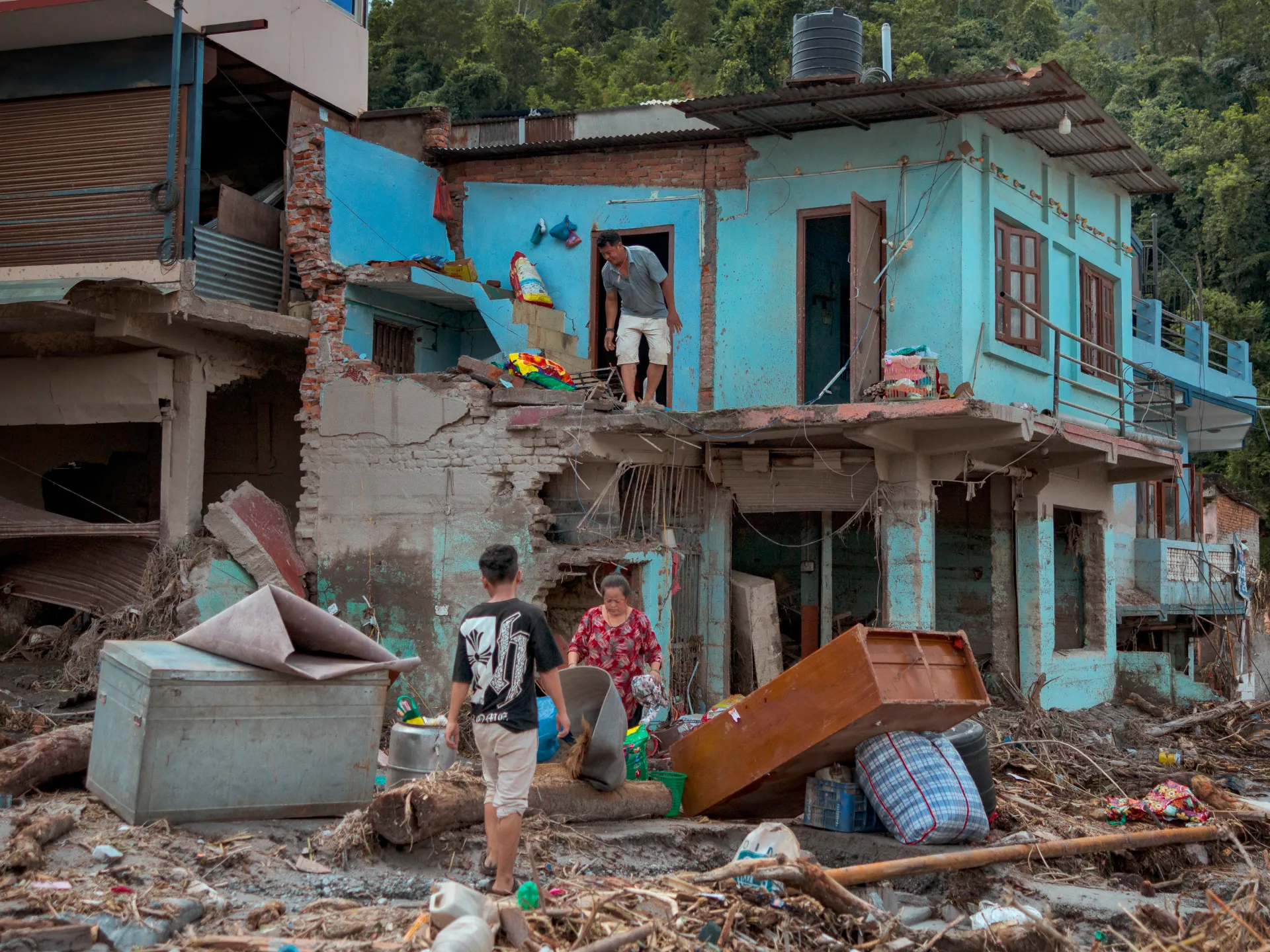 Photos: Nepal issues alerts as region’s flash flood death toll reaches 750