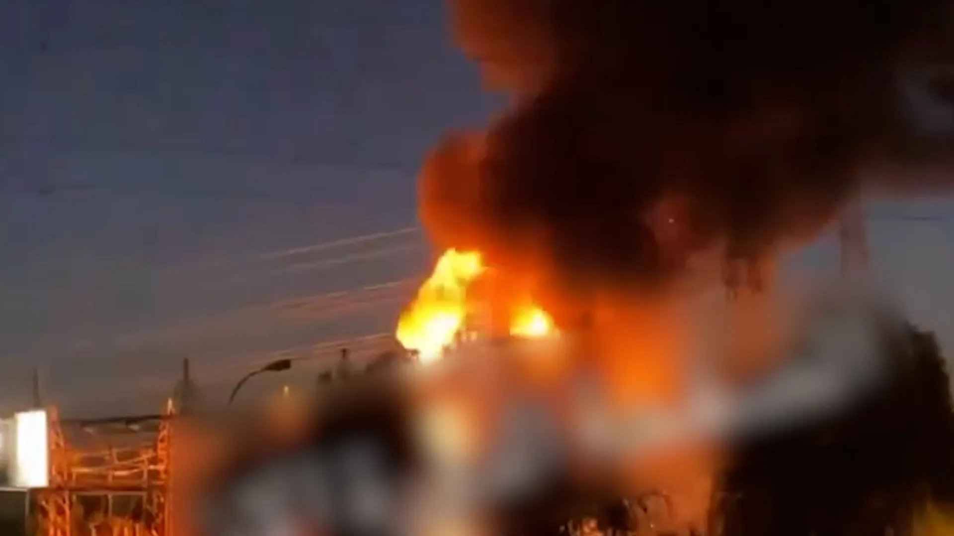 Fire breaks out after unidentified explosions at oil refinery in Baghdad