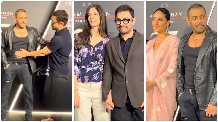 Lagaan: 'लगान' की स्क्रीनिंग पर पहुंचे सलमान-करीना, गौरी का हाथ थामे दिखे आमिर; बेटे के साथ पहुंचीं किरण राव