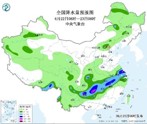 贵州广西湖南江苏等地有强降雨 内蒙古东北华北多强对流