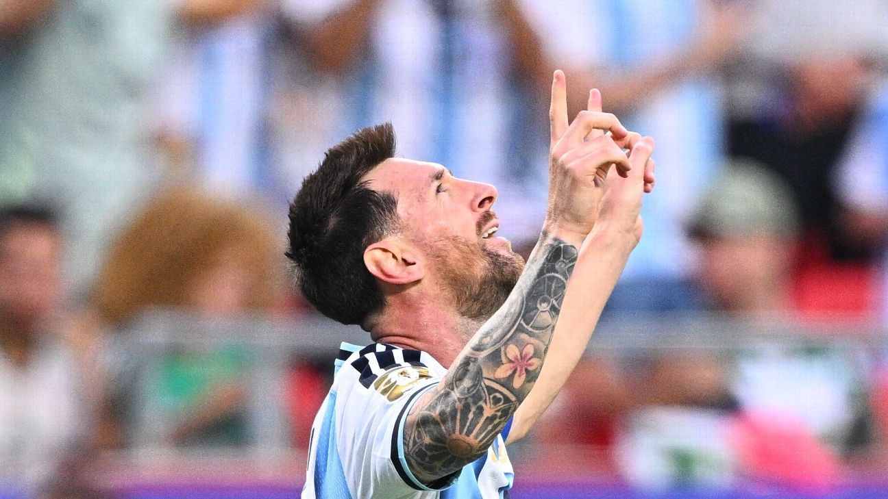 Messi breaks tie with Klose for most World Cup goa...