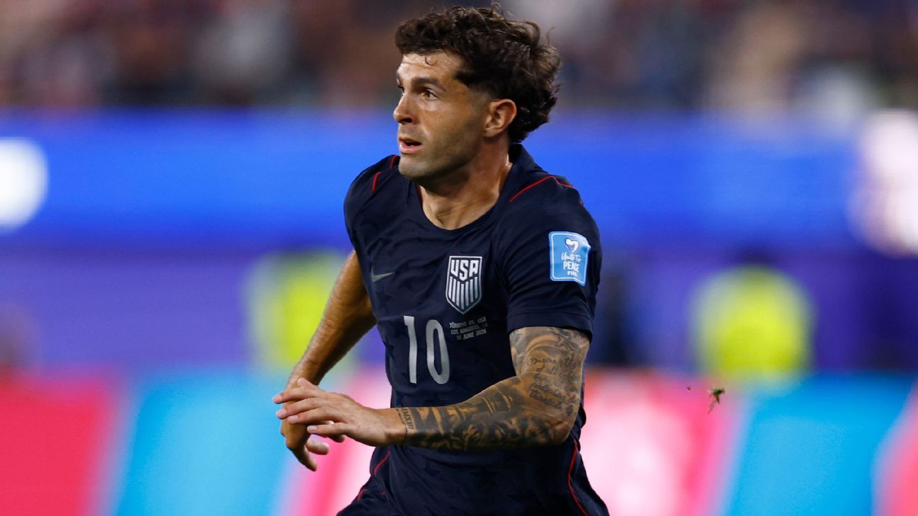 Pulisic looks ready to make his mark on USMNT's Wo...