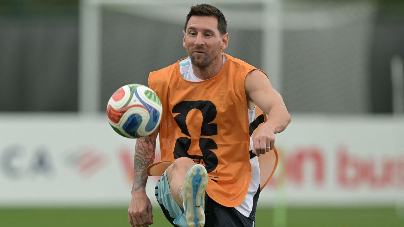 Messi to start on bench for Argentina group finale...