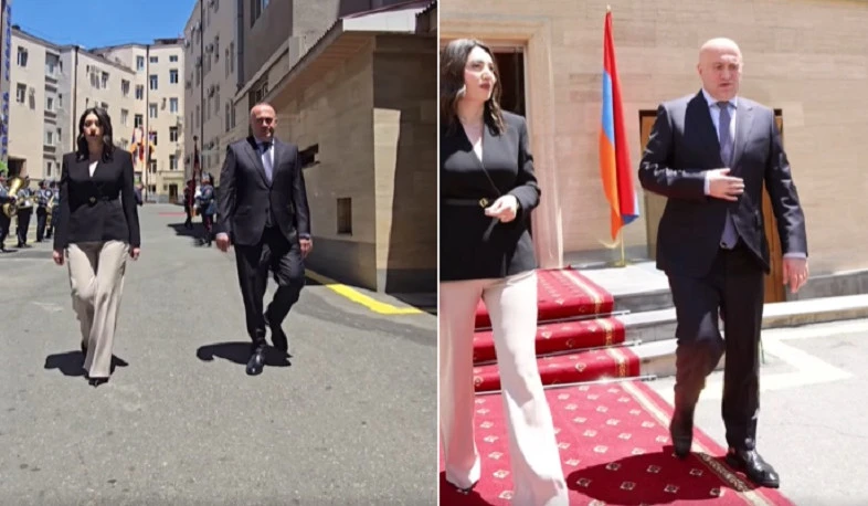 ՆԳ նախարարը ընդունել է պաշտոնական այցով Հայաստան ժամանած Վրաստանի իր գործընկերոջը (վիդեո)