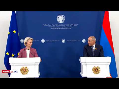ԵՄ-ն Հայաստանի ամենավստահելի գործընկերներից է․ Փաշինյանը՝ Ուրսուլա ֆոն դեր Լայենին
