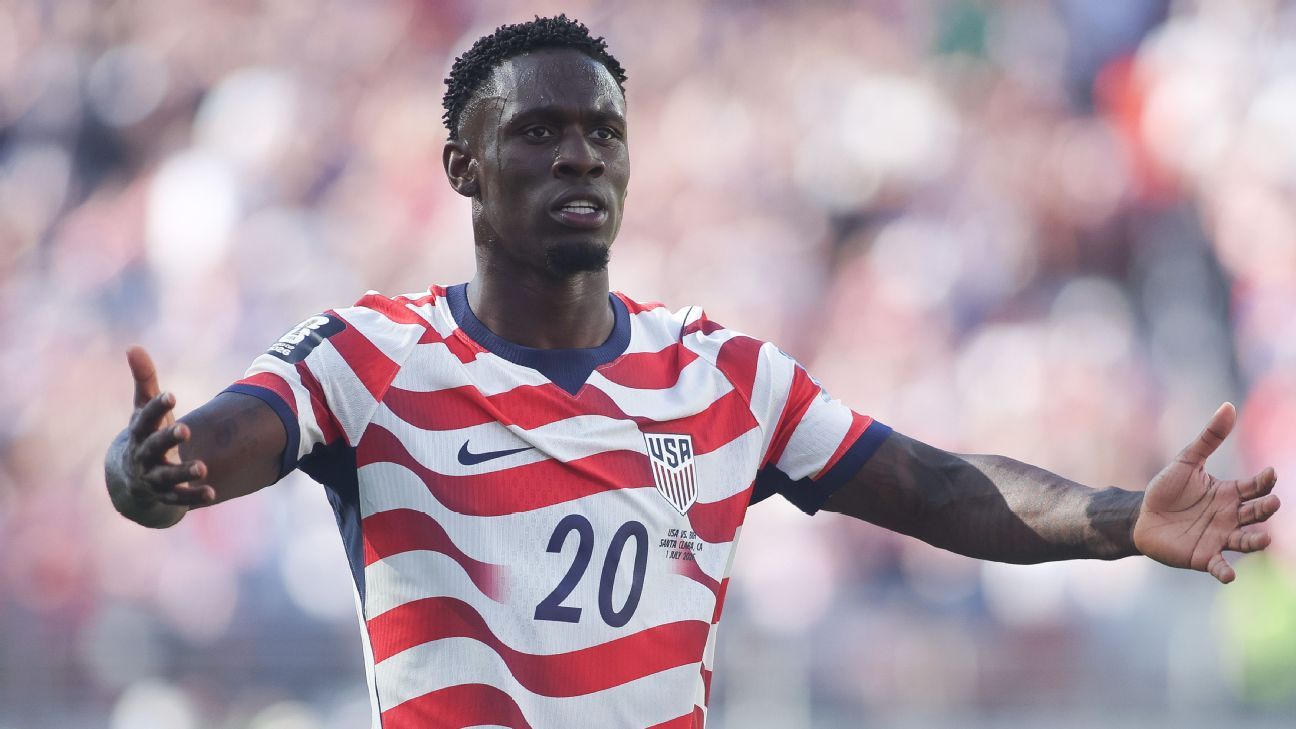U.S.'s Balogun on ban: 'Emotional rollercoaster'
