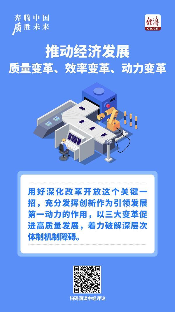 奔腾中国·质胜未来丨用好关键一招，以三大变革促进高质量发展