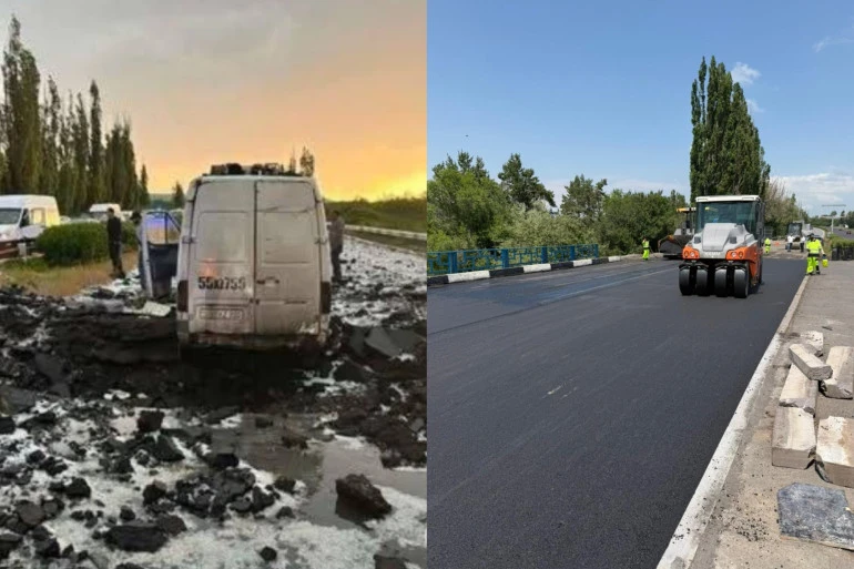 Կայծակի հարվածից վնասված կամրջի վերականգնումն ավարտական փուլում է. վաղվանից երթևեկությունը կվերականգնվի