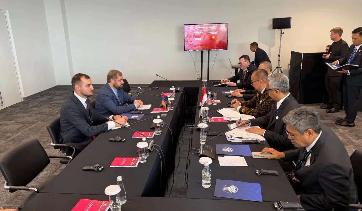Պապոյանը Ինդոնեզիայի արդյունաբերության նախարարի հետ քննարկել է առևտրատնտեսական համագործակցության հնարավորությունը