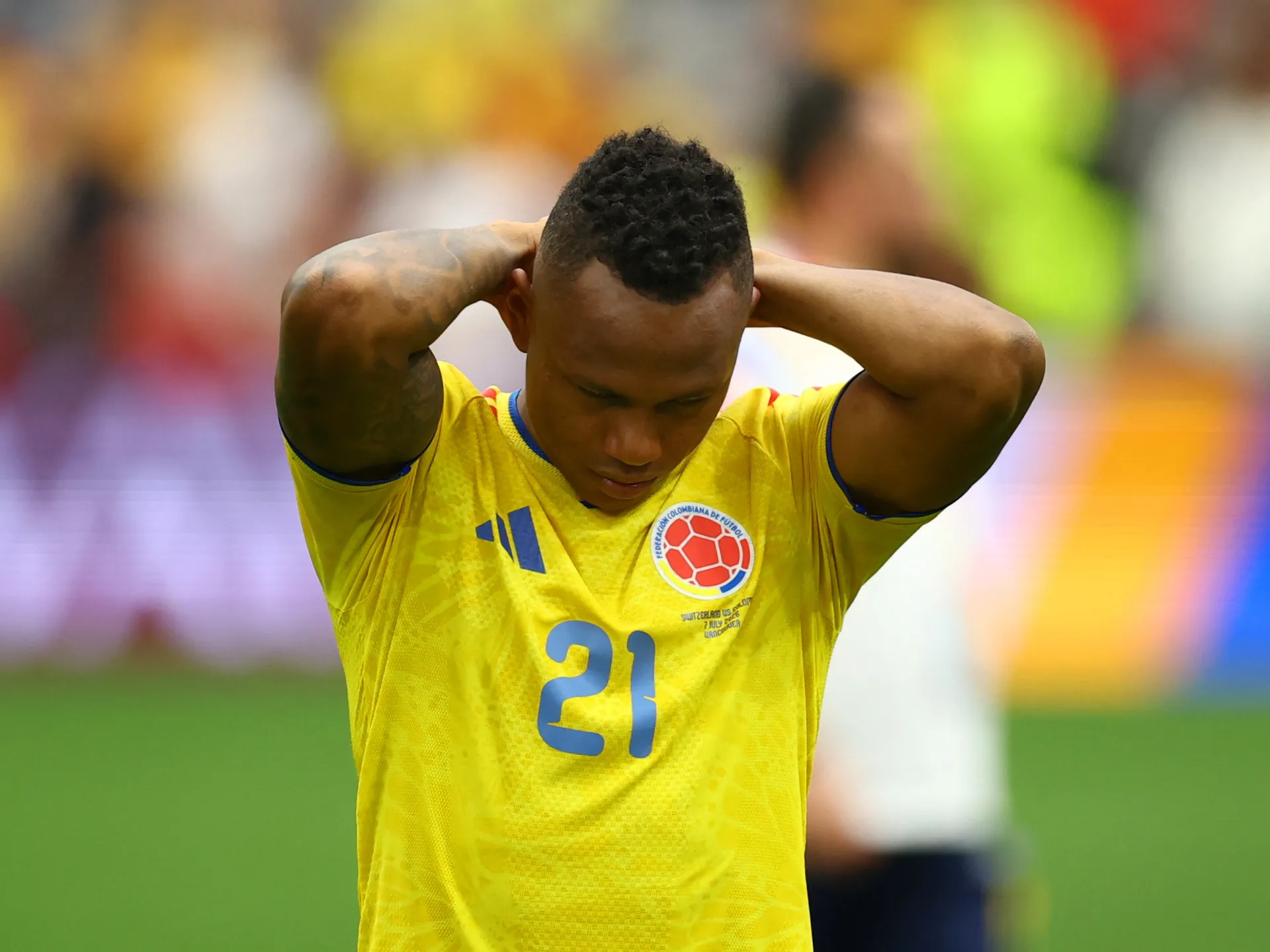 Colombia’s Jaminton Campaz receives death threats after World Cup exit