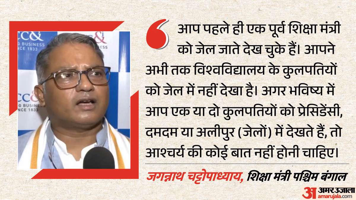 West Bengal: 'कुलपति जेल में दिखें तो हैरान न हों', शिक्षा व्यवस्था में भ्रष्टाचार पर मंत्री ने ऐसा क्यों कहा?