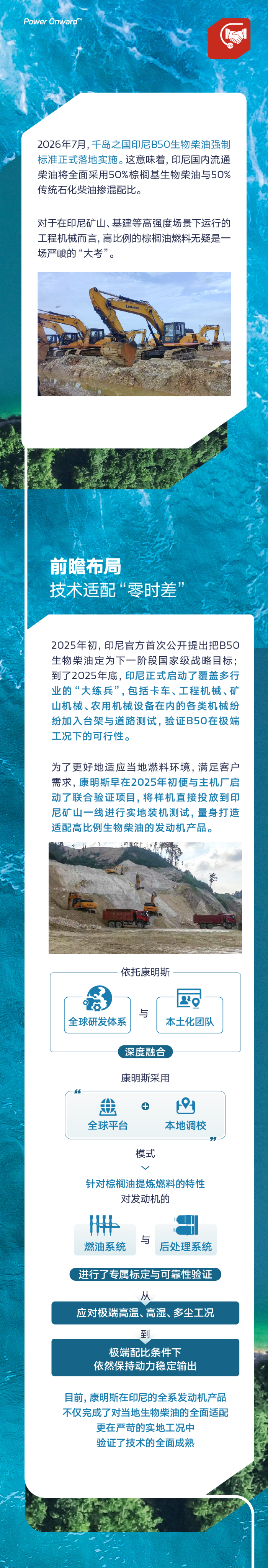 康机出海记 | 迎战印尼B50时代，康明斯准备好了！