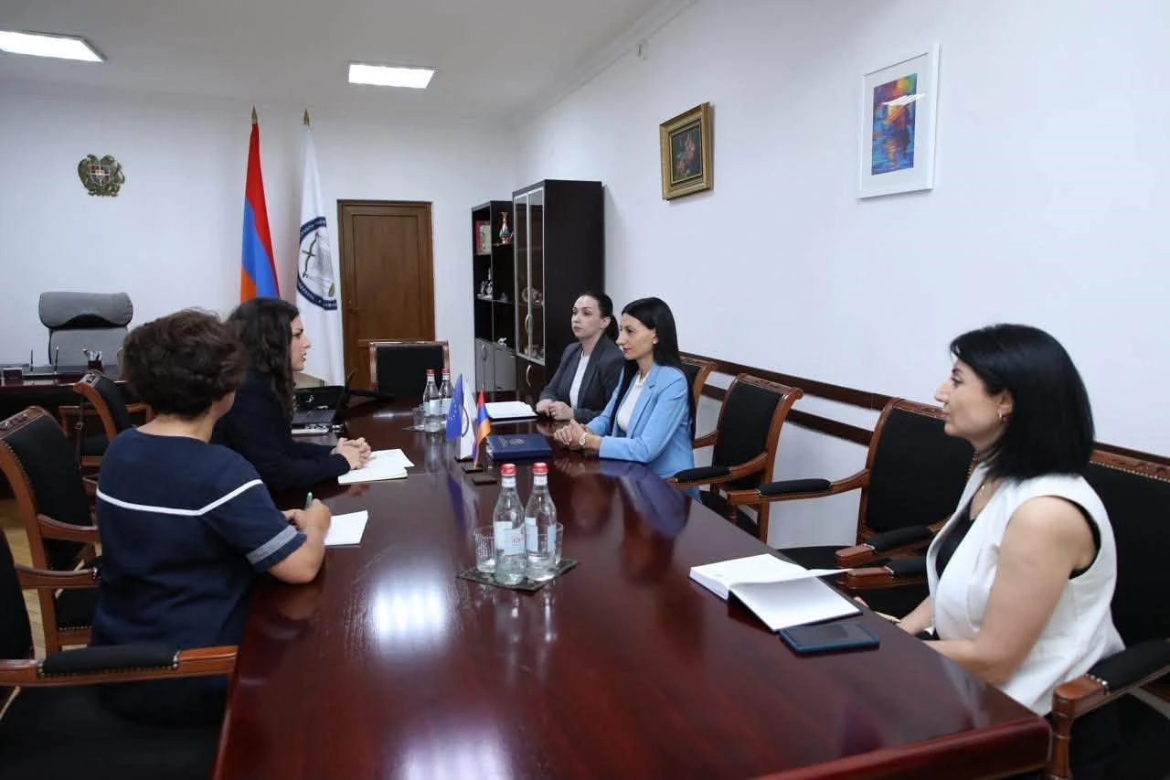 Անահիտ Մանասյանն ընդունել է Եվրոպական միության խորհրդարանի պատգամավոր Մարինա Մեզուրին