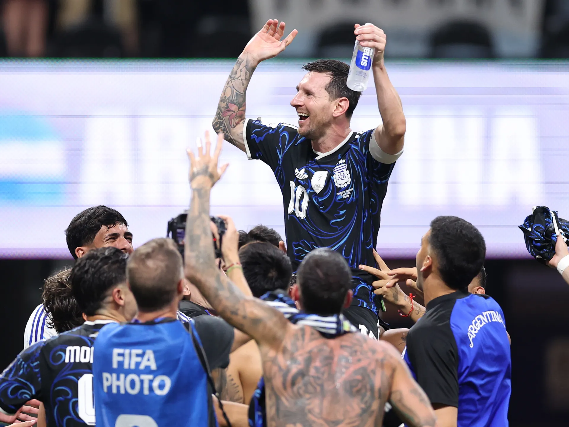 Photos: Messi’s Argentina stun England to reach World Cup final vs Spain