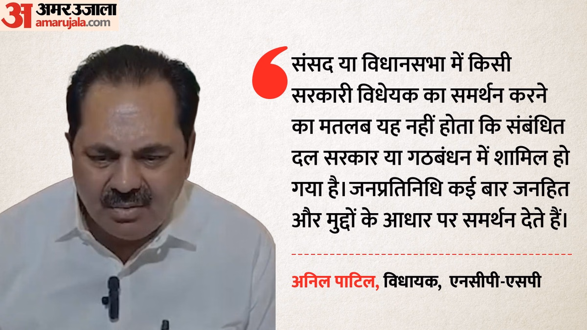 महाराष्ट्र: NDA में जाने की अटकलों पर अनिल पाटिल का विराम, बोले- शिंदे-फडणवीस से मुलाकात सिर्फ विकास के लिए