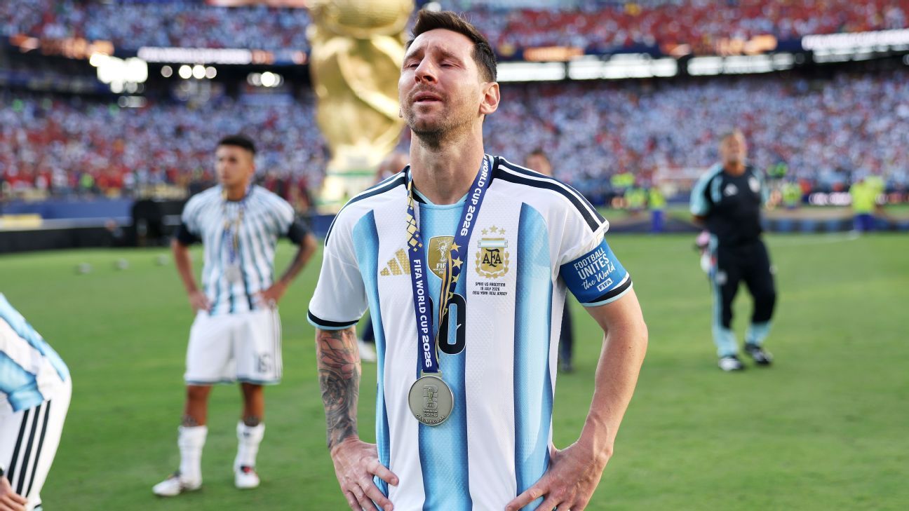 Tearful Messi says Spain 'better' team in WC final...