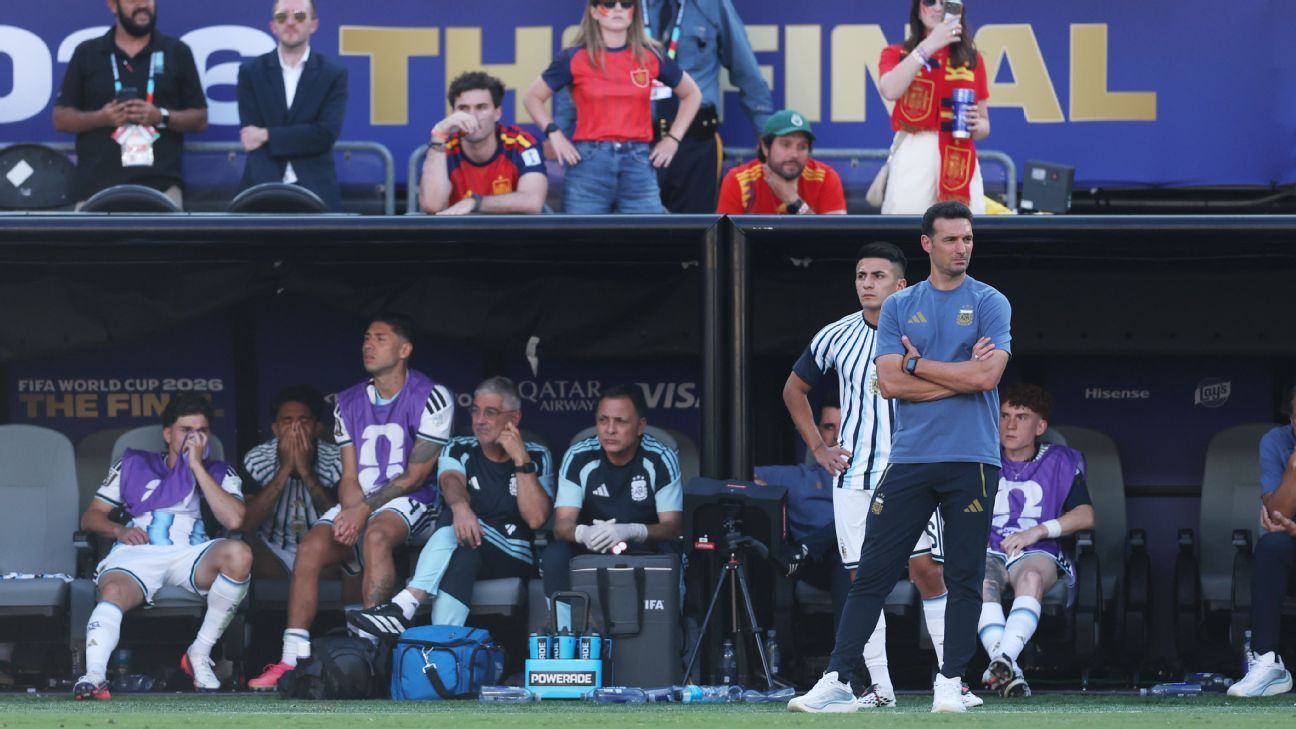 Scaloni unsure about Argentina future: We will see...
