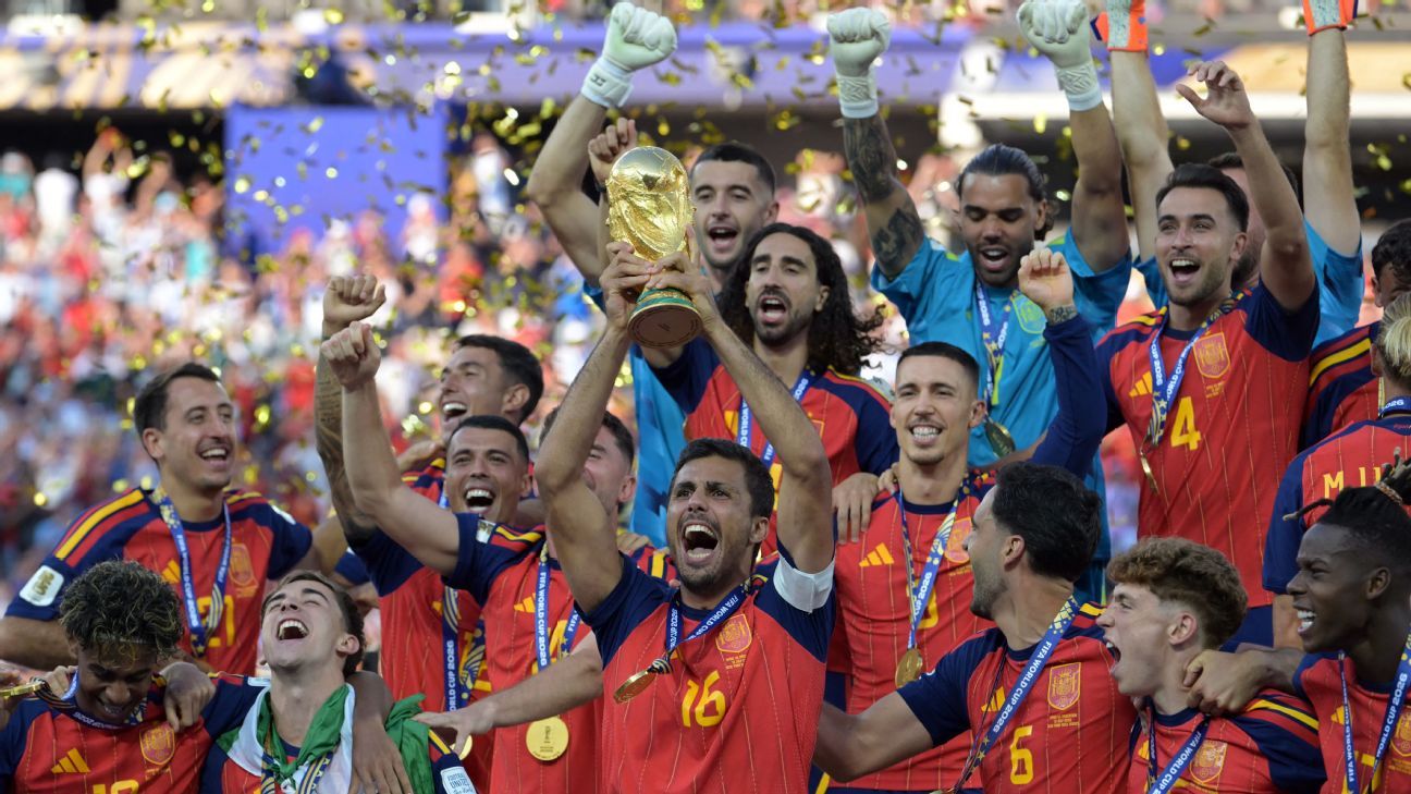 Torres fires Spain past Argentina for 2nd WC title...