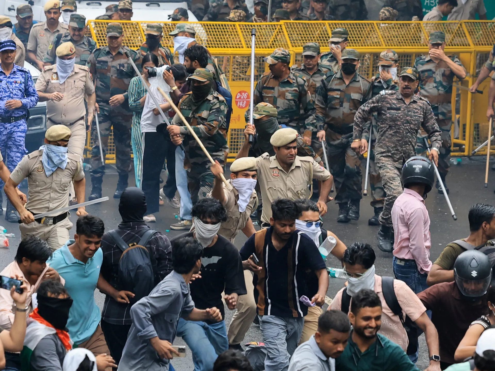 Indian police attack Cockroach Janta Party’s parliament march