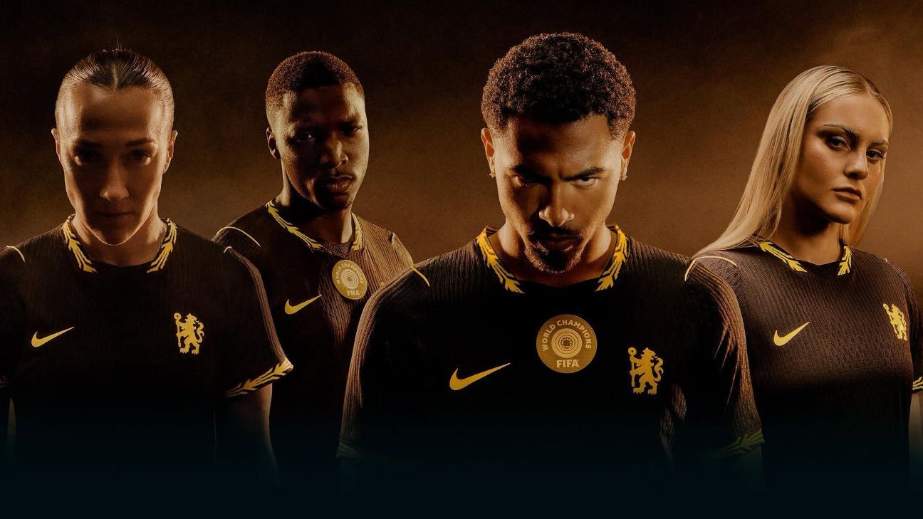 Chelsea 'unleash the lion' on new away kit