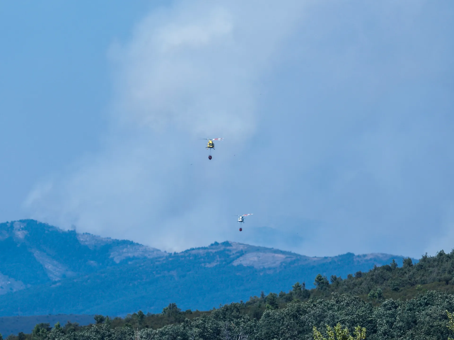 Spain battles latest in series of major wildfires near Madrid
