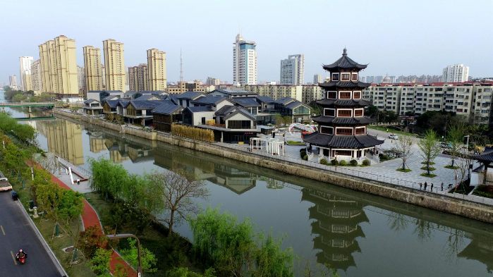江苏东台：一水三城织锦绣 转角遇美入画来
