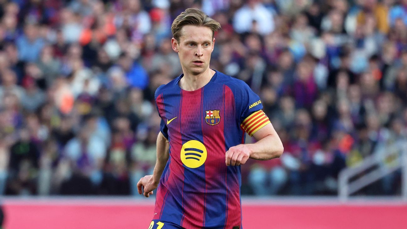 Barça's De Jong (MCL tear) could miss months