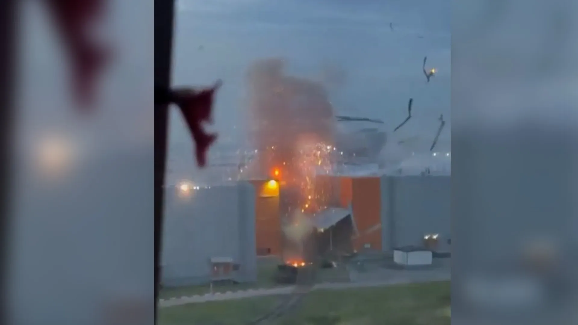 Major fire after Ukrainian strike on St Petersburg warehouse