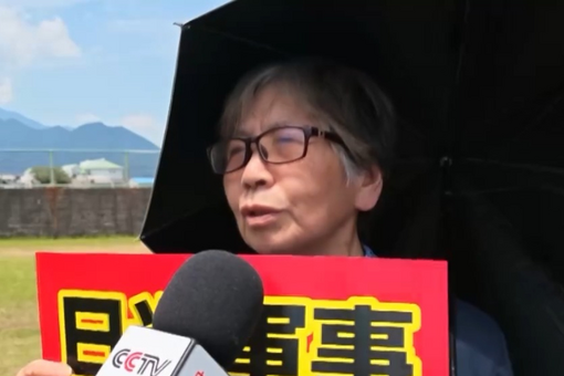 日本熊本县地震灾区持续高温